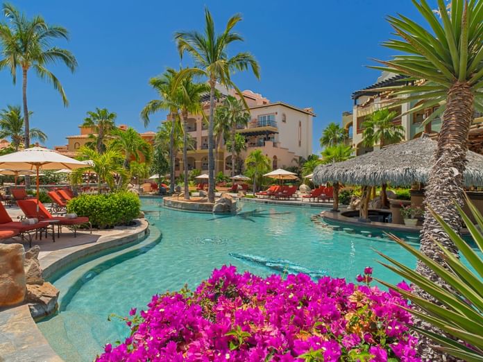 Delfines Pool Swim Up Bar at Hacienda del Mar los Cabos