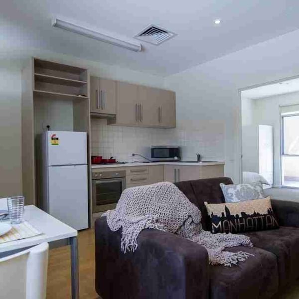 Student Living - City West_Typical 2 bedroom fully furnished apartment
