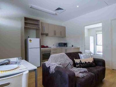 Student Living - City West_Typical 2 bedroom fully furnished apartment