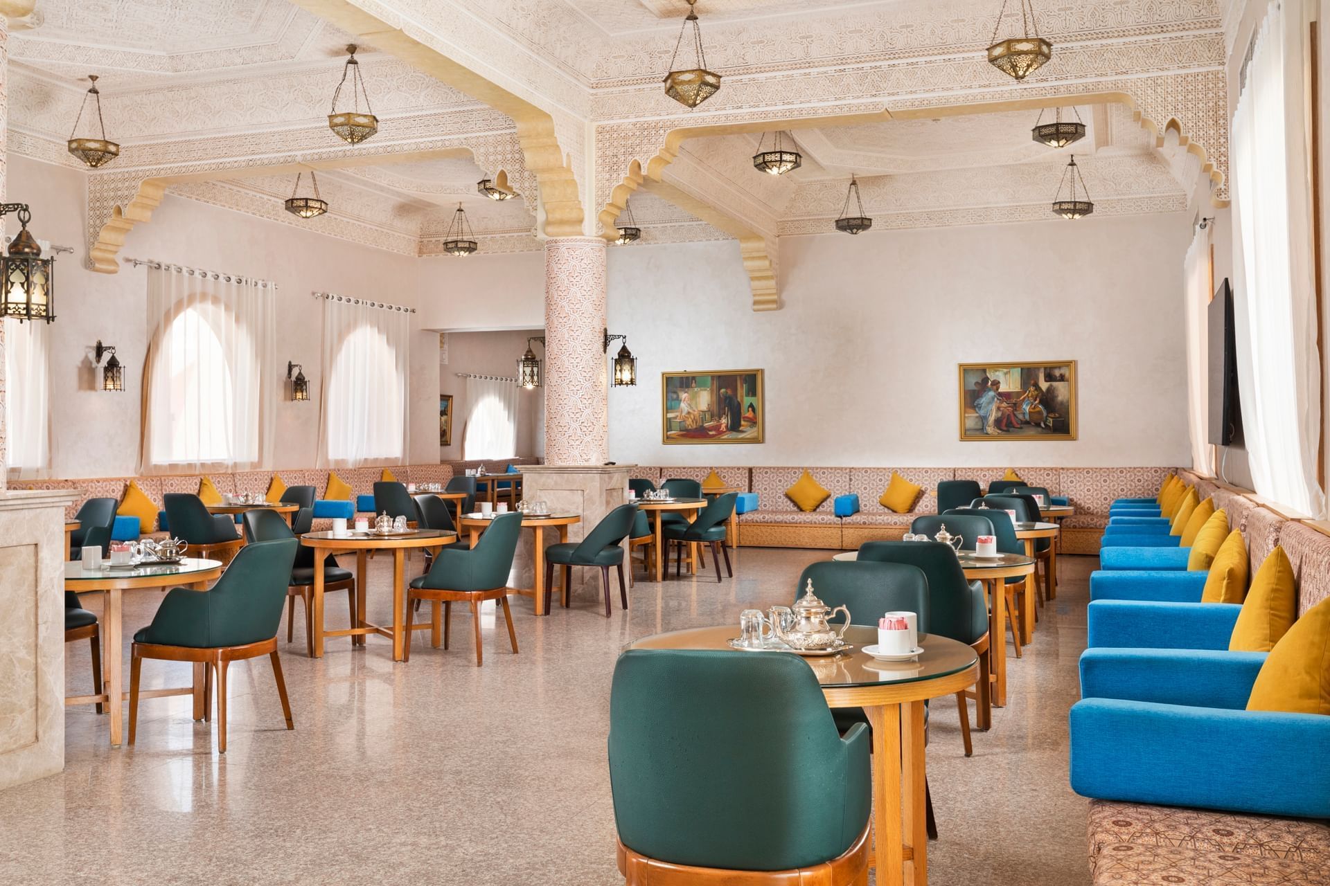 Tajine Restaurant at Pickalbatros Alf Leila Wa Leila Resort in Neverland, Hurghada