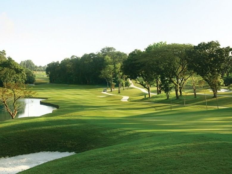 A view of golf place at The Saujana Hotel Kuala Lumpur