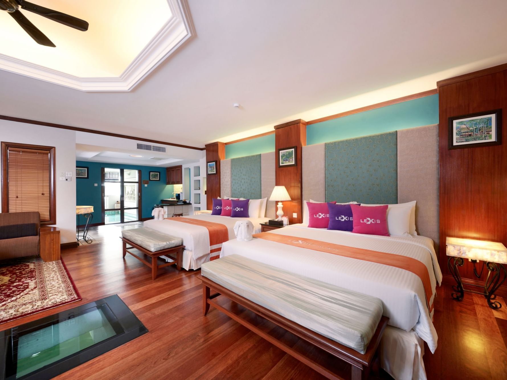 Grand Pool Villa (Lower Unit) Room View