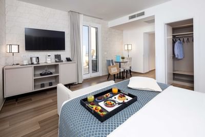 Served breakfast in Luceo Room at Sublimis Boutique Hotel Camogli