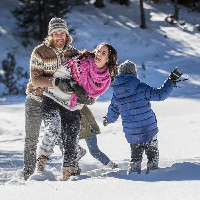 Falkensteiner Hotel Sonnenalpe Familie Winter Aktiv