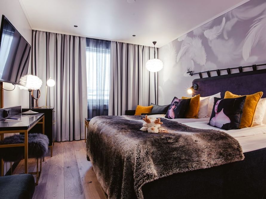 Arctic City Hotel Rovaniemi Style Twin room bed