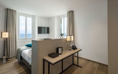 Horizon Room with a double bed at Sublimis Boutique Hotel Camogli