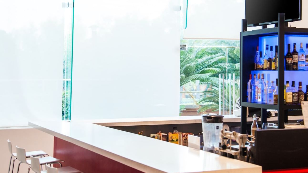 Interior of Lobby Bar at Fiesta Inn Culiacan