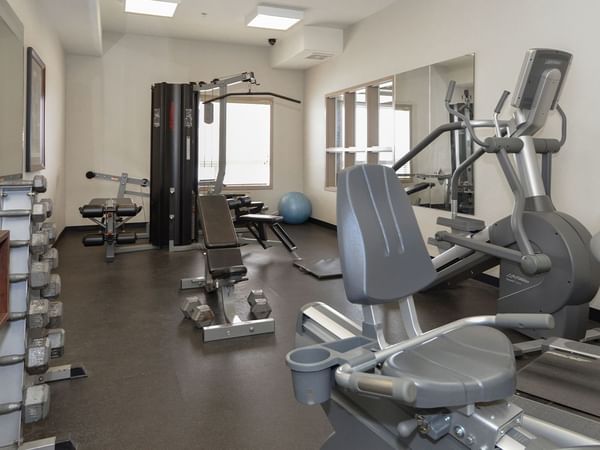 Hotel fitness centre