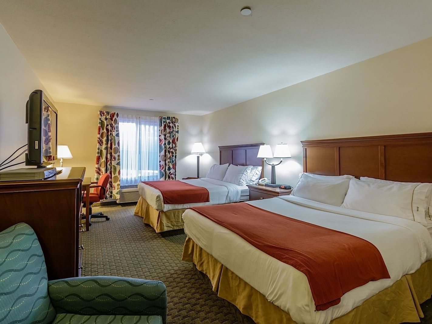 ADA Standard Double Queen Room at Triple Play Resort Hotel