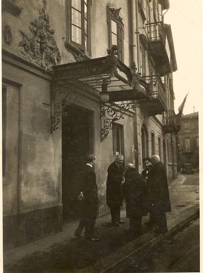 Ingresso Hotel Manin 1920