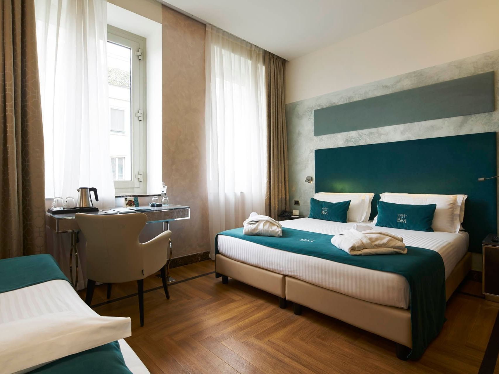 Comfort family room at Bianca Maria Palace Hotel in Milan