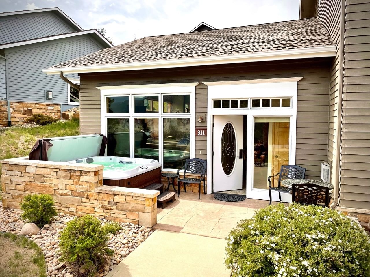 Exterior of residences 311 at The Stanley Hotel in Estes Park