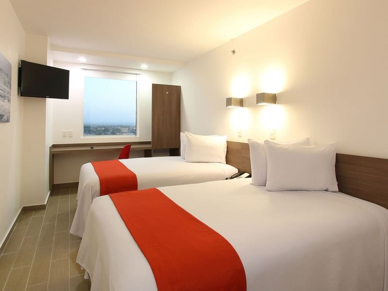 Interior de la Habitación Doble Superior de One Hotels