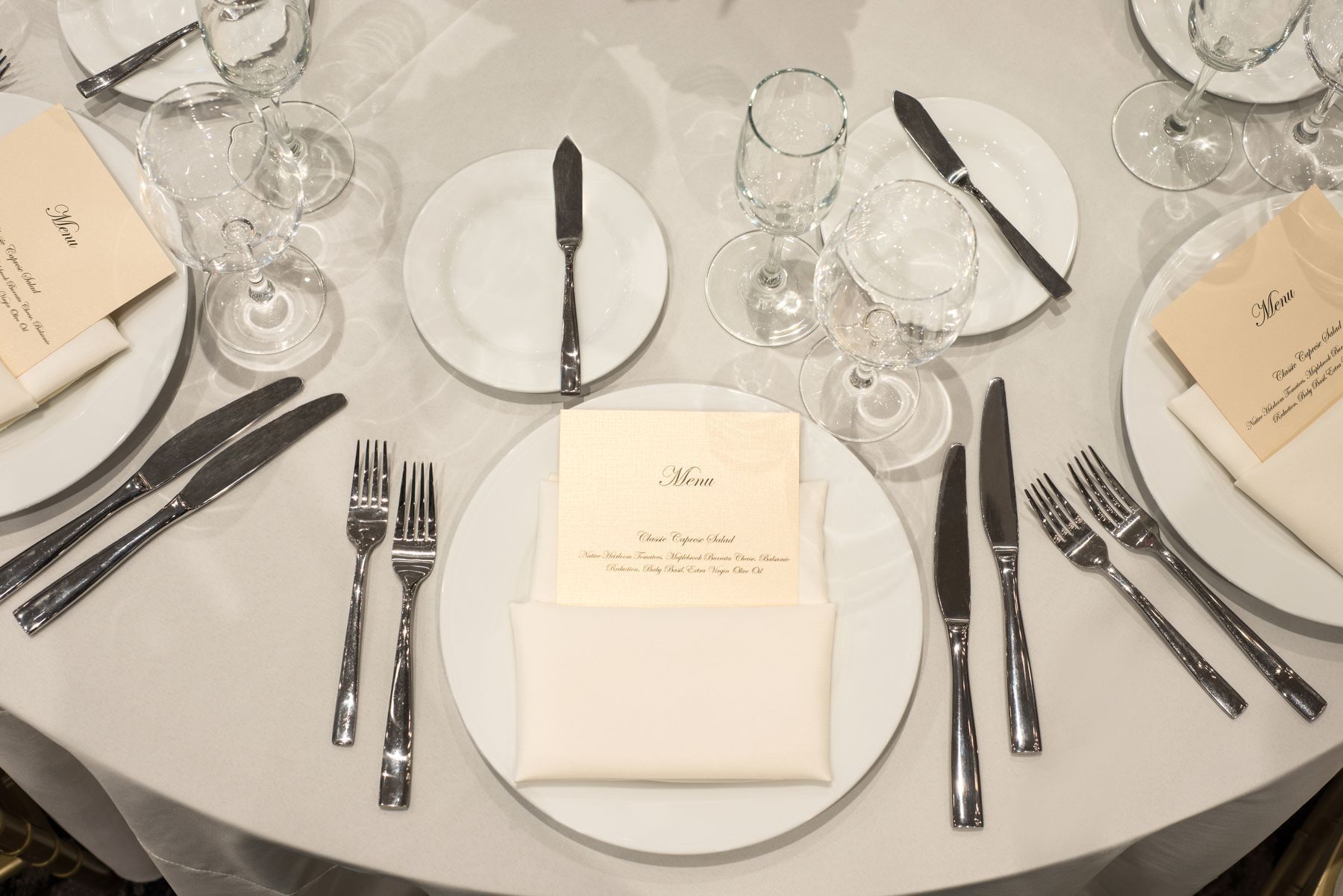 Formal place setting
