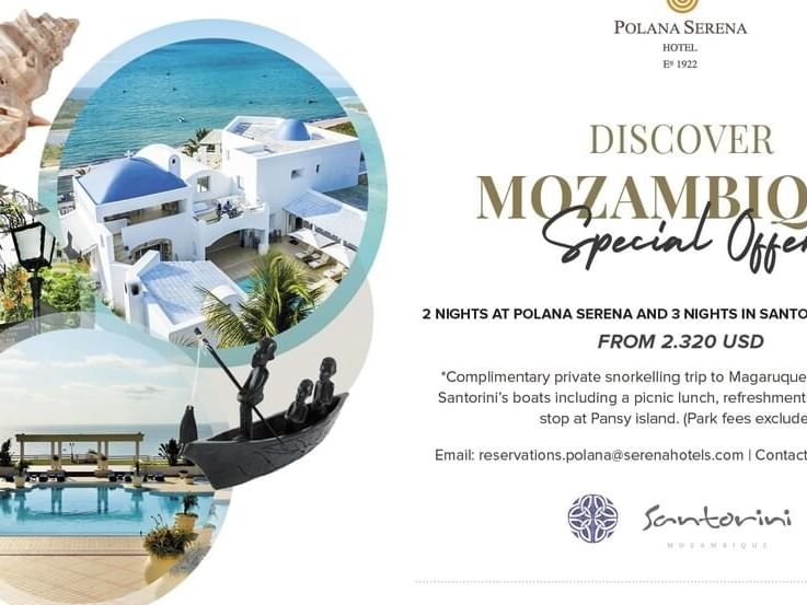 Discover Mozambique Poster at Polana Serena Hotel