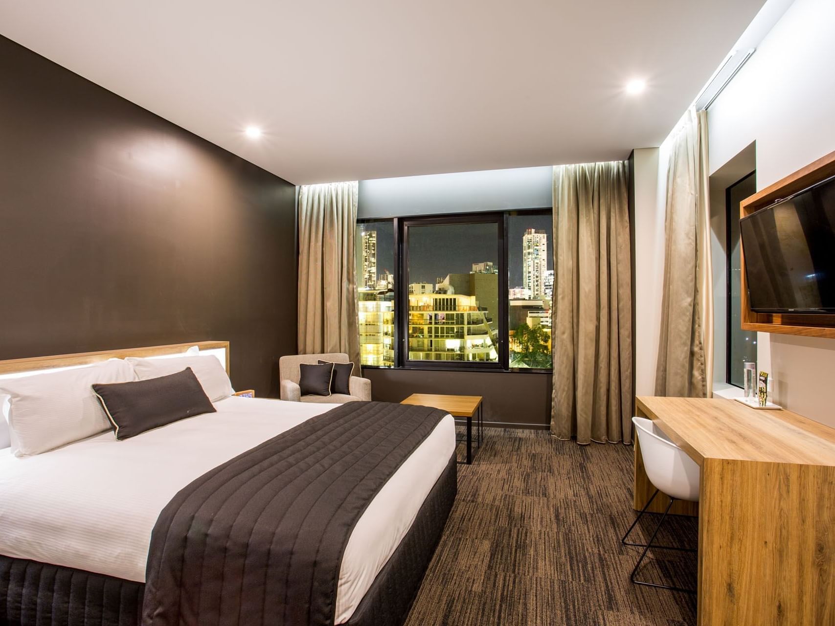 Interior of Superior Room at Grand Chancellor Brisbane