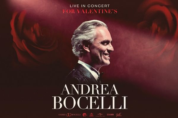 Andrea Bocelli in Concert poster used at Lake Buena Vista Resort Village & Spa