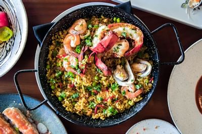 Seafood Paella at Melao by Mario Pagan