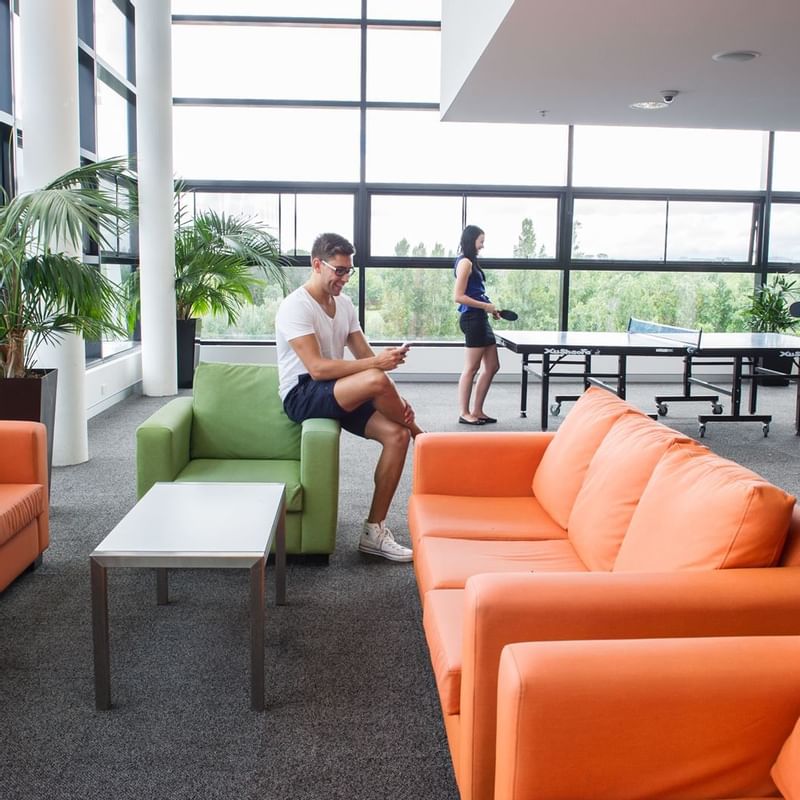 UniLodge @ ANU – Lena Karmel Lodge_Level 4 Common Room