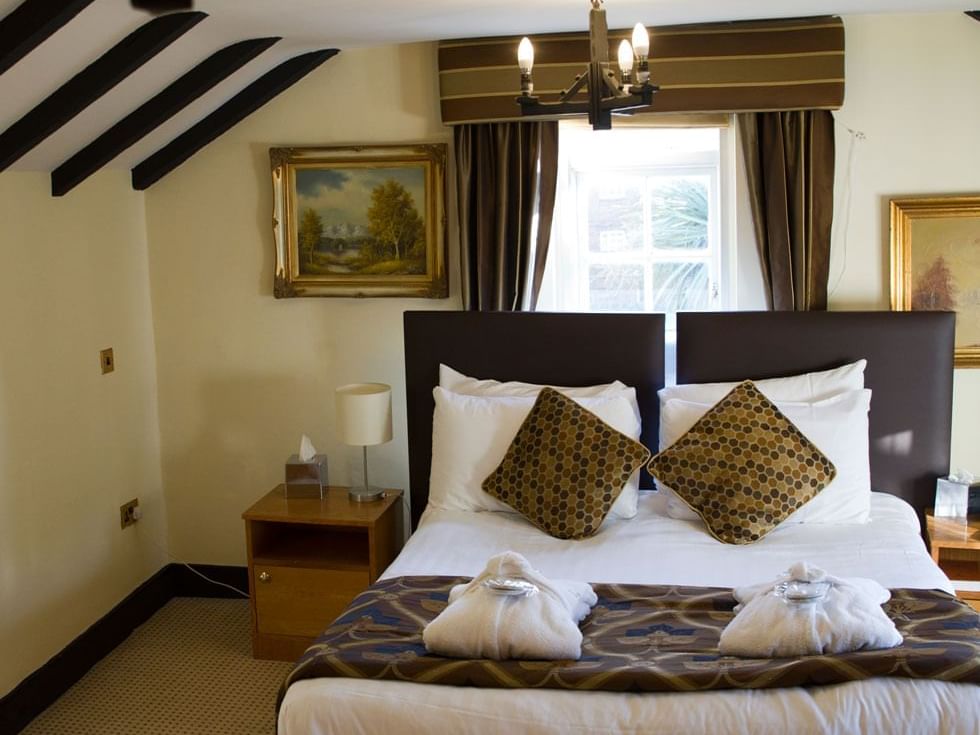 Period Room at Barn Hotel Ruislip near London