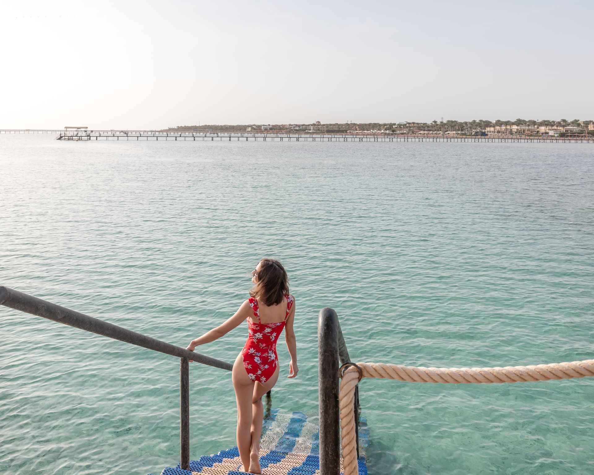 Beach near Pickalbatros Laguna Vista Hotel in Sharm El Sheikh