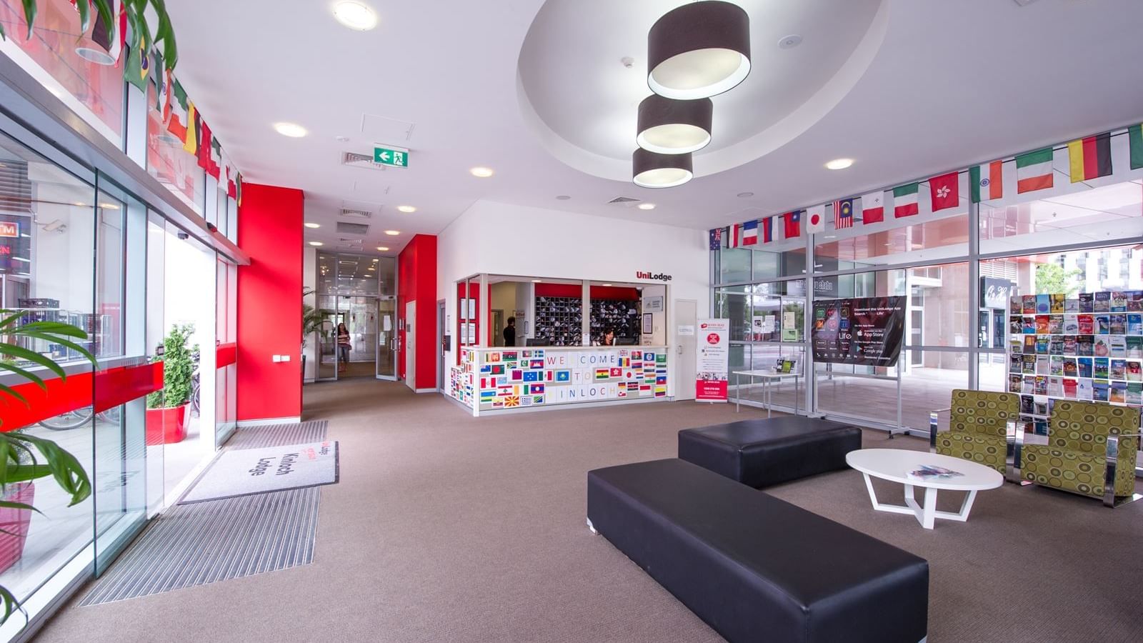 UniLodge @ ANU – Kinloch Lodge_Reception Foyer