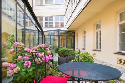Winter Garden at Hotel Leonardo, Prague 1, Czech Republic