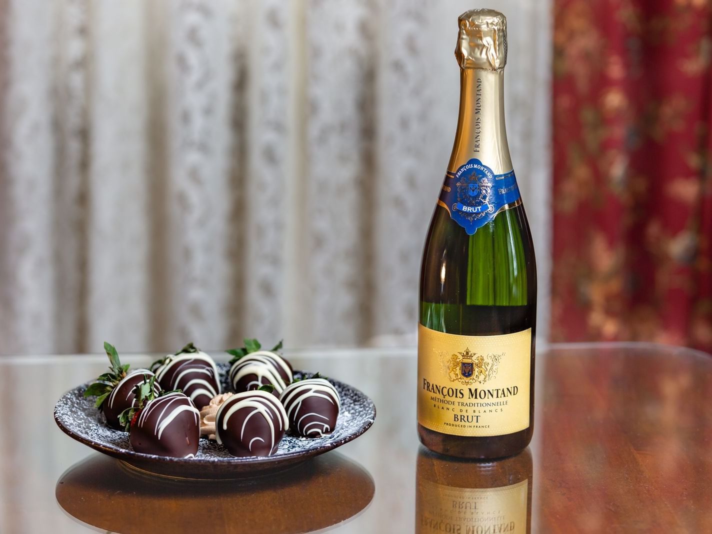 Chocolate strawberries & Champagne at The Herrington Inn & Spa