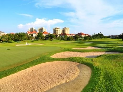 Beautiful view of Golf Graha Family near Vasa Hotel Surabaya