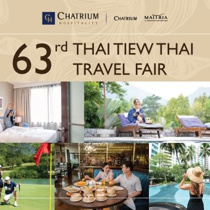 Thai Tiew Thai Travel Fair poster, Chatrium Hotels & Residences