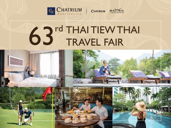 Thai Tiew Thai Travel Fair poster, Chatrium Residence Sathon
