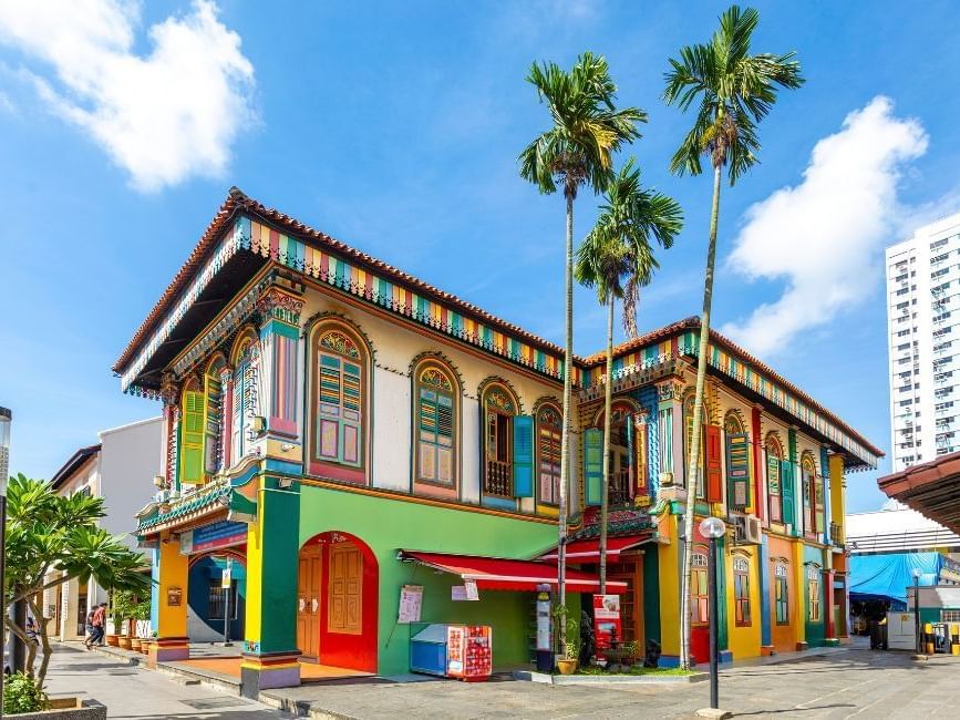 Colorful House of Tan Teng Niah near Nostalgia Hotel Singapore