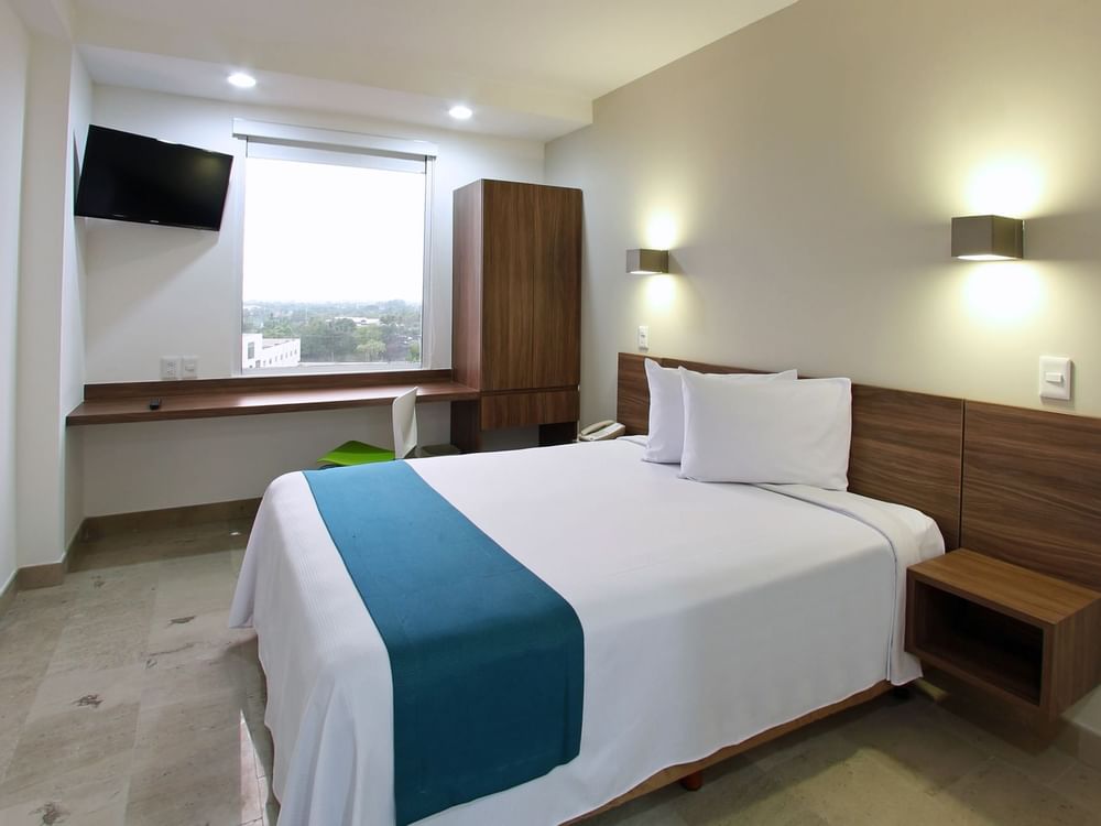 Interior of Superior Queen Room at One Hotels