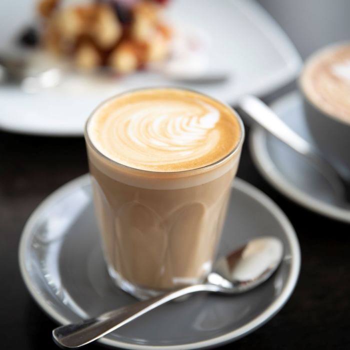 Delicious Food with cofee at Ibis Sydney Airport 