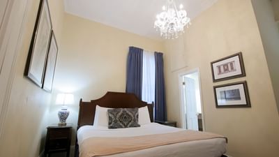 Petite Room with one queen bed at Andrew Jackson Hotel
