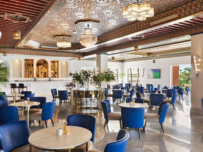 Interior view of oriental place bar  at pickalbatros hotels