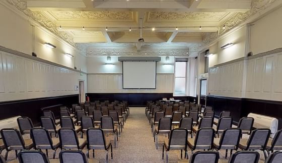 Theatre type meeting room setup in Met 1 at The Met Hotel Leeds