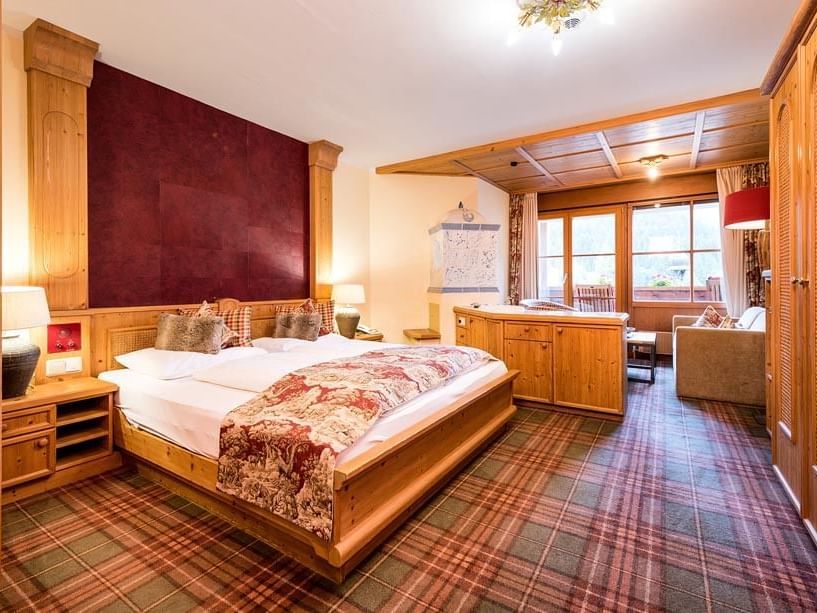 Premium Doppelzimmer im Wellnesshotel Liebes Rot Flüh, Tannheimer Tal