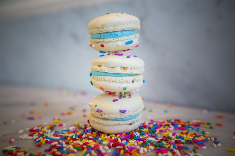 Candy Cones Macroons