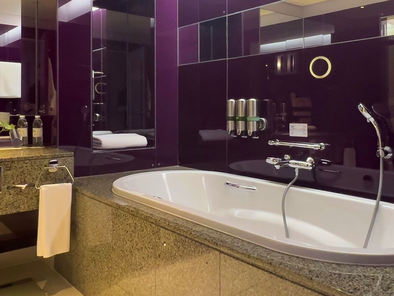 Bathroom in Junior Suite at Dubai International Hotel