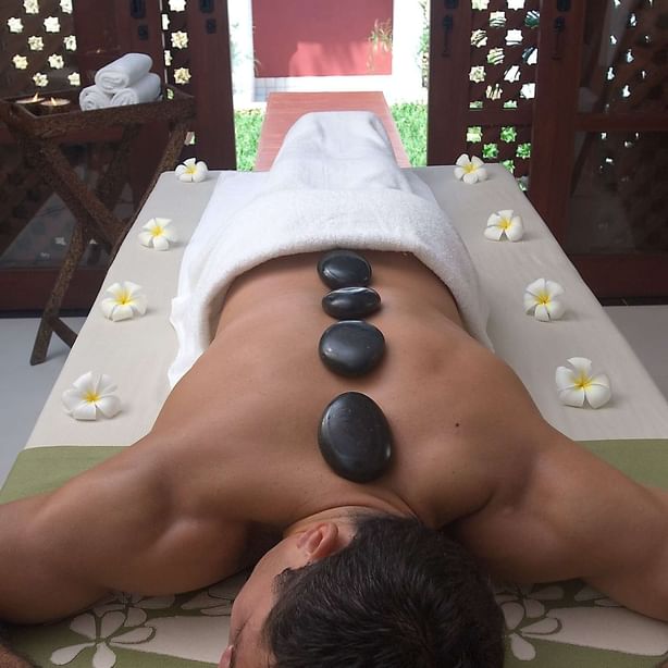 Spa services for a guest at Serena Beach Resort & Spa
