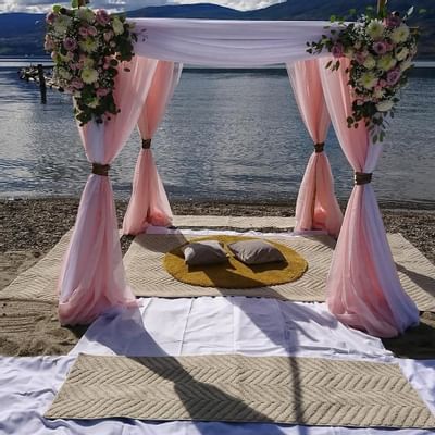 beach setup