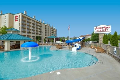 Music Road Resort Hotel Outdoor Seasonal Water Park