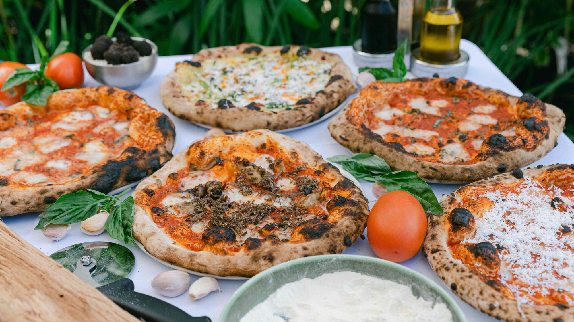 Cafe Boulud Pizzas