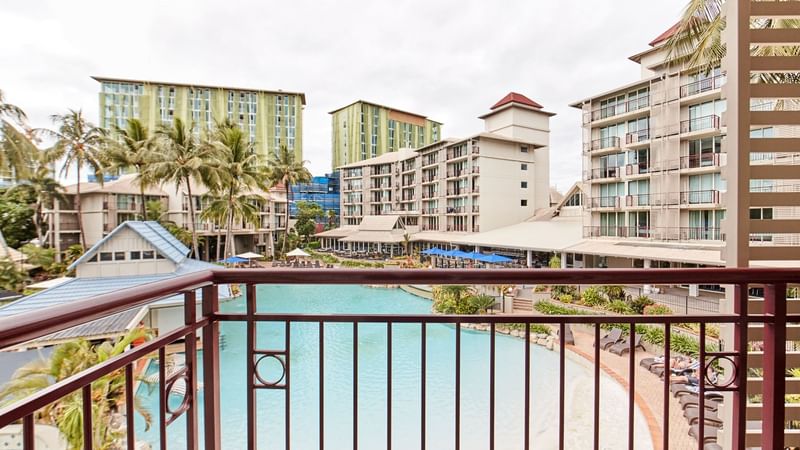 Novotel Cairns Oasis Resort | Deluxe Room Pool View | View
