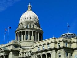 Idaho State Capitol building near Hotel 43