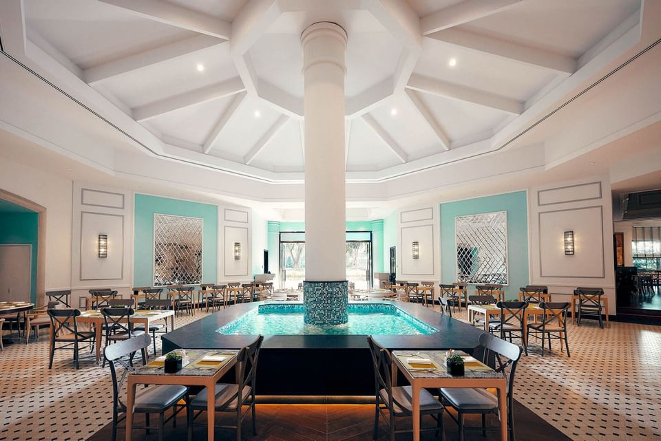 Interior of Ellenborough Market Café at Paradox Singapore