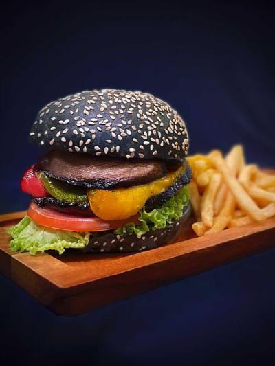 Black Burger at York Hotel Singapore