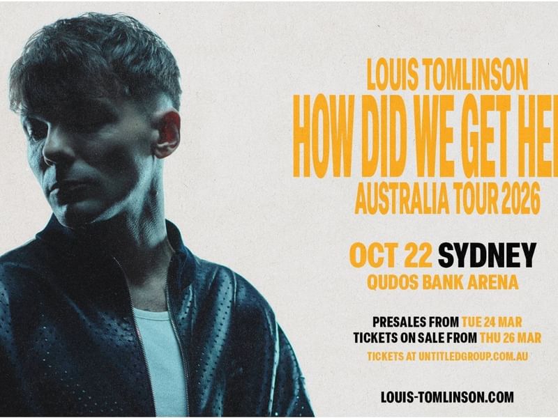 Louis Tomlinson Pullman Sydney Olympic Park 