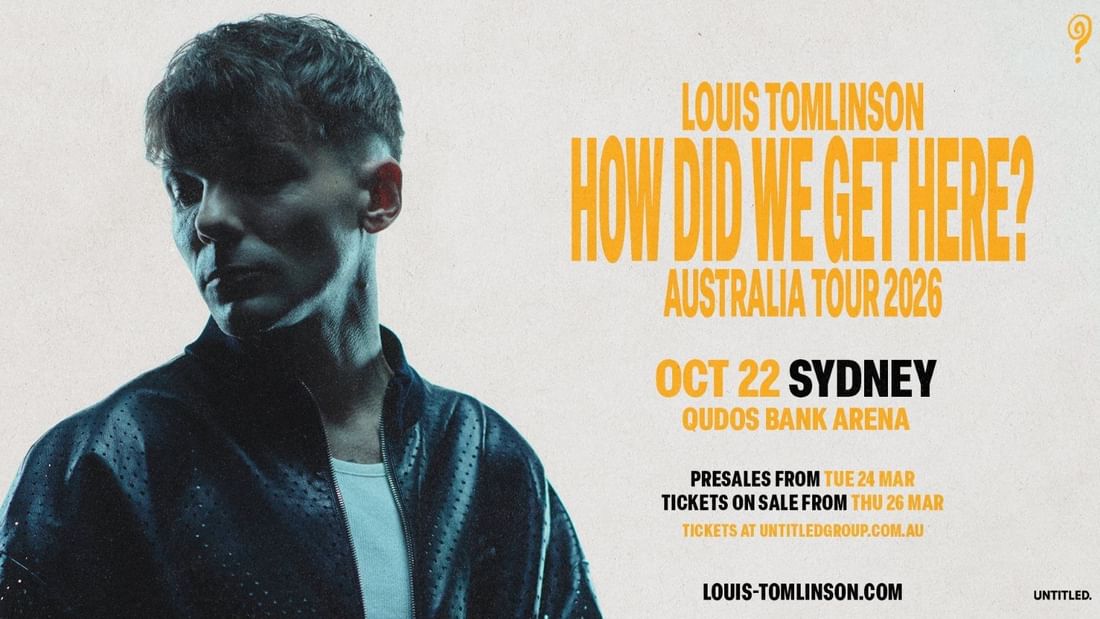 Louis Tomlinson Pullman Sydney Olympic Park 